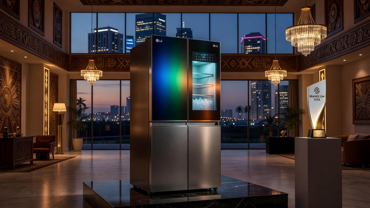 LG's MoodUP Refrigerator Wins BRANDCOM 2026 Recognition in Lagos